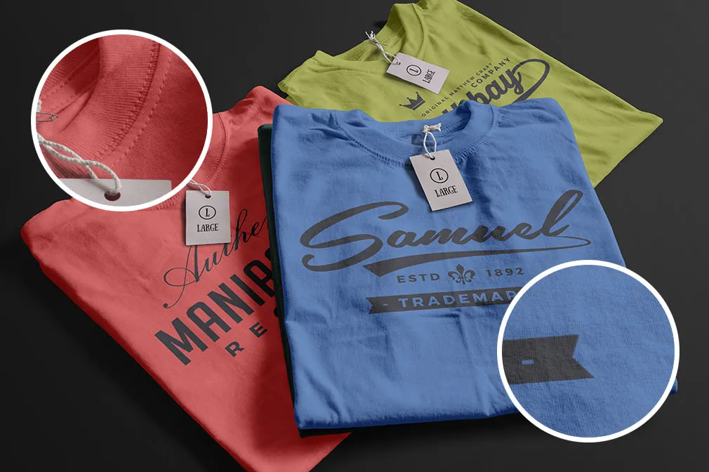 Infinity Color T-Shirt Mockups