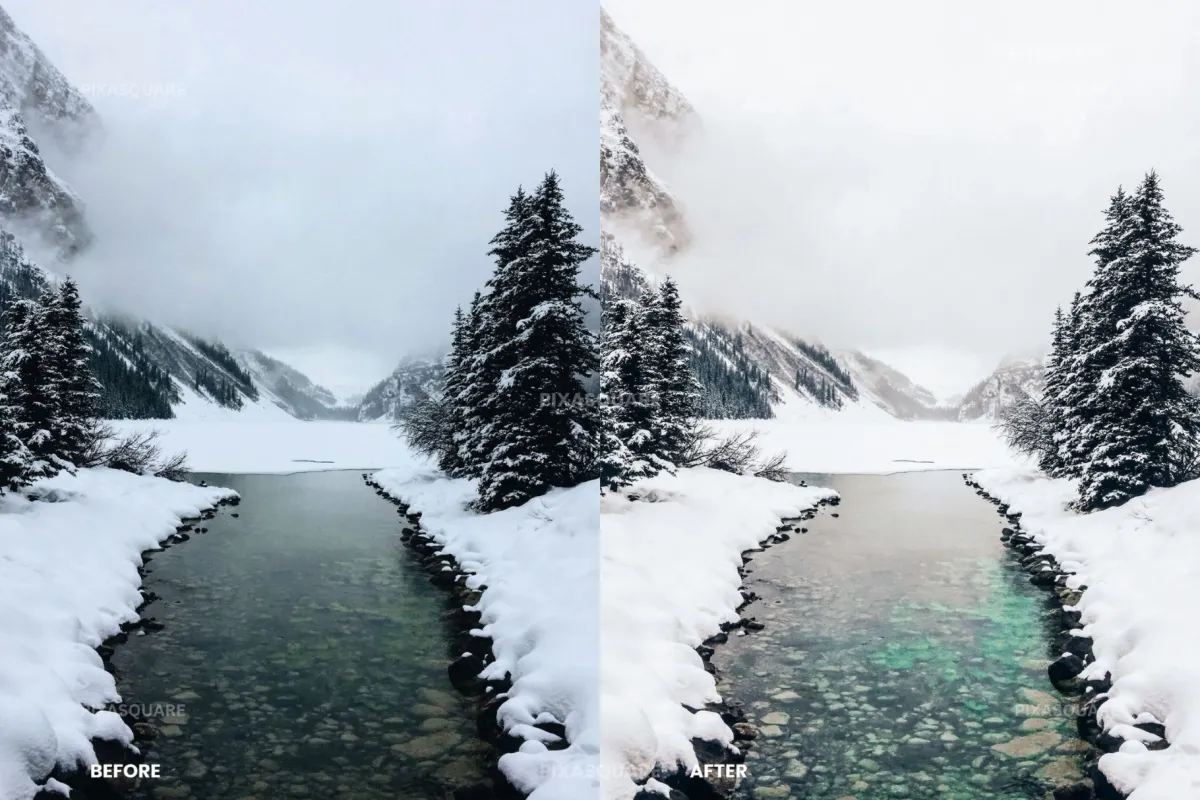 Clean Winter Lightroom Presets