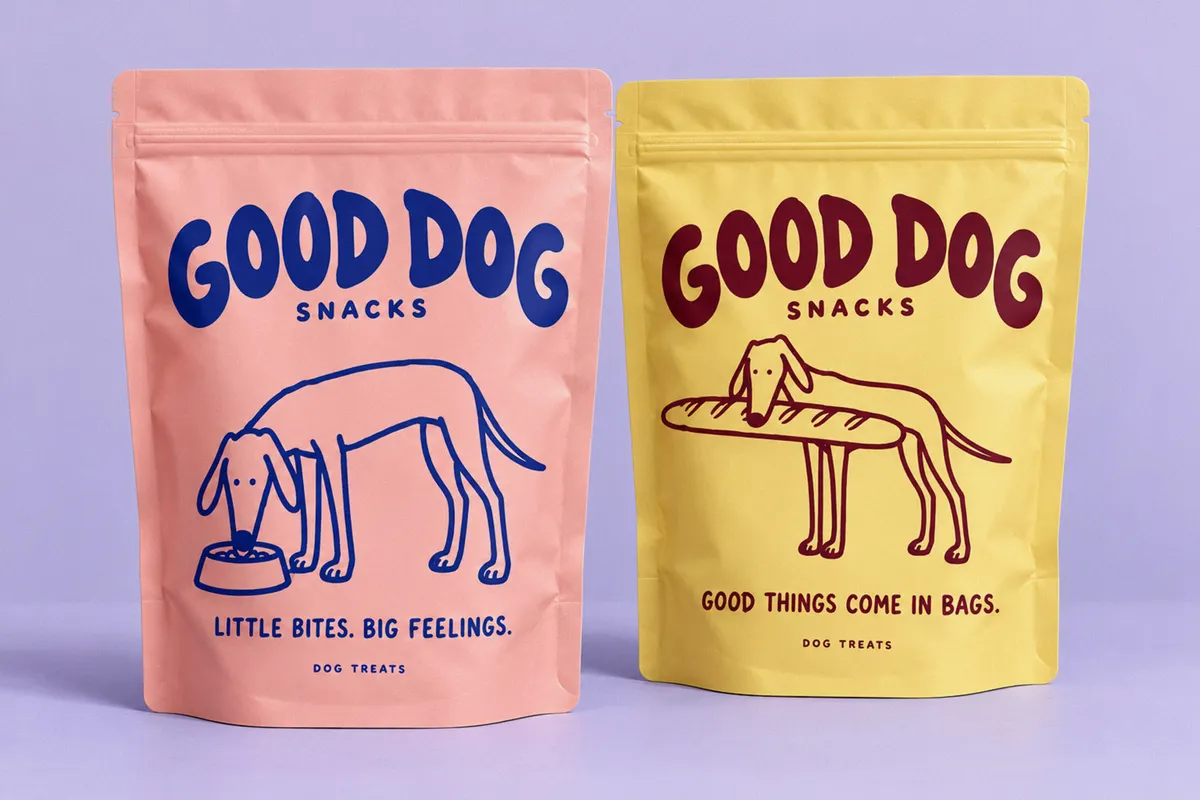 Lanky Days Pack: Dog Illustrations