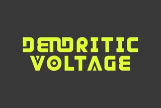 Dendritic Voltage - Sci-Fi Alien Font