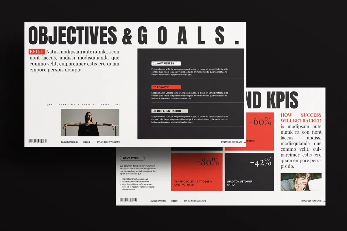 HUGE - Brand Strategy Presentation Template