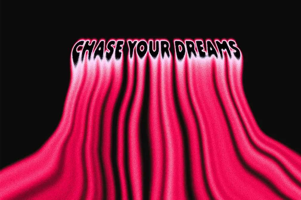 Liquid Melting Illusion Text Effect