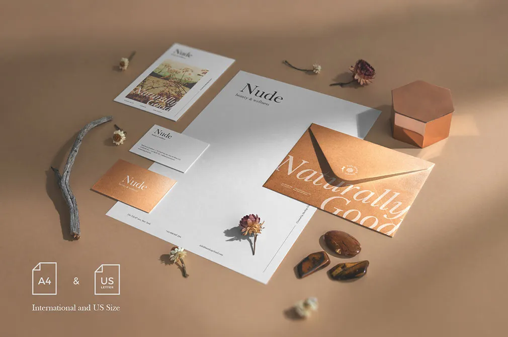 Nude Branding Mockups