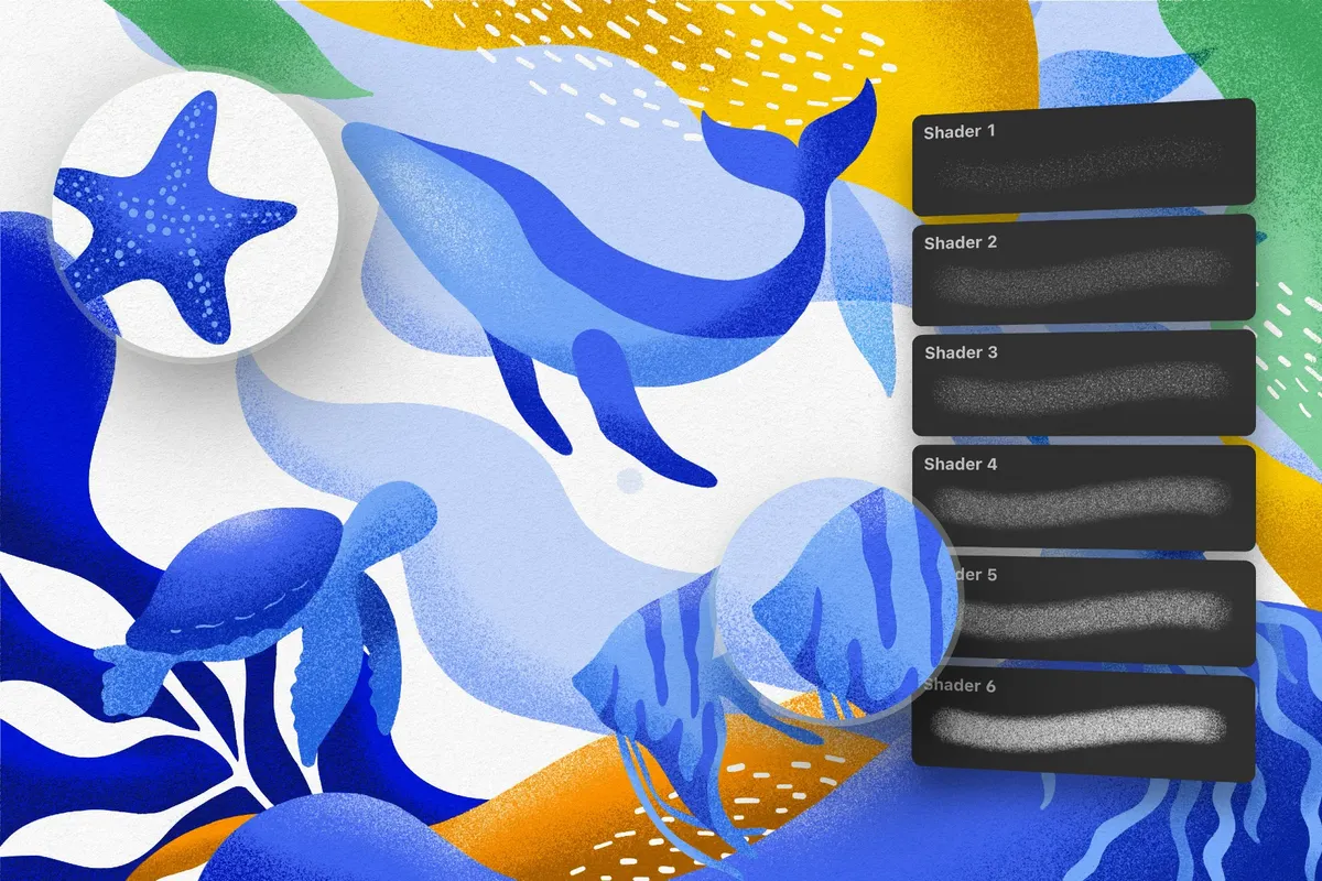 Multi-App Essential Shading Brushes