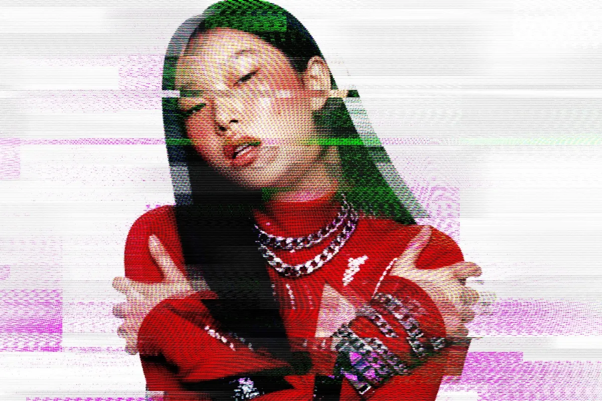 Screen Glitch Photo Effect