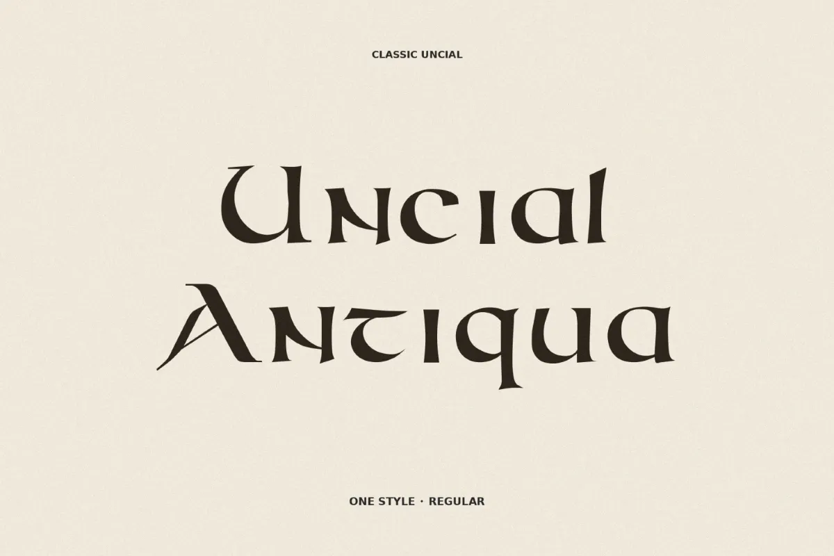 Uncial Antiqua Font