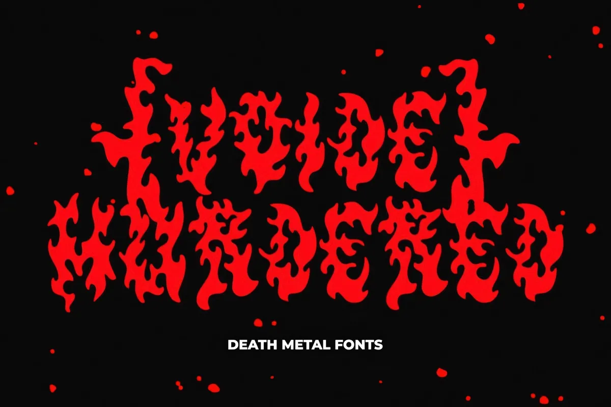 TF Voide Murdered Font