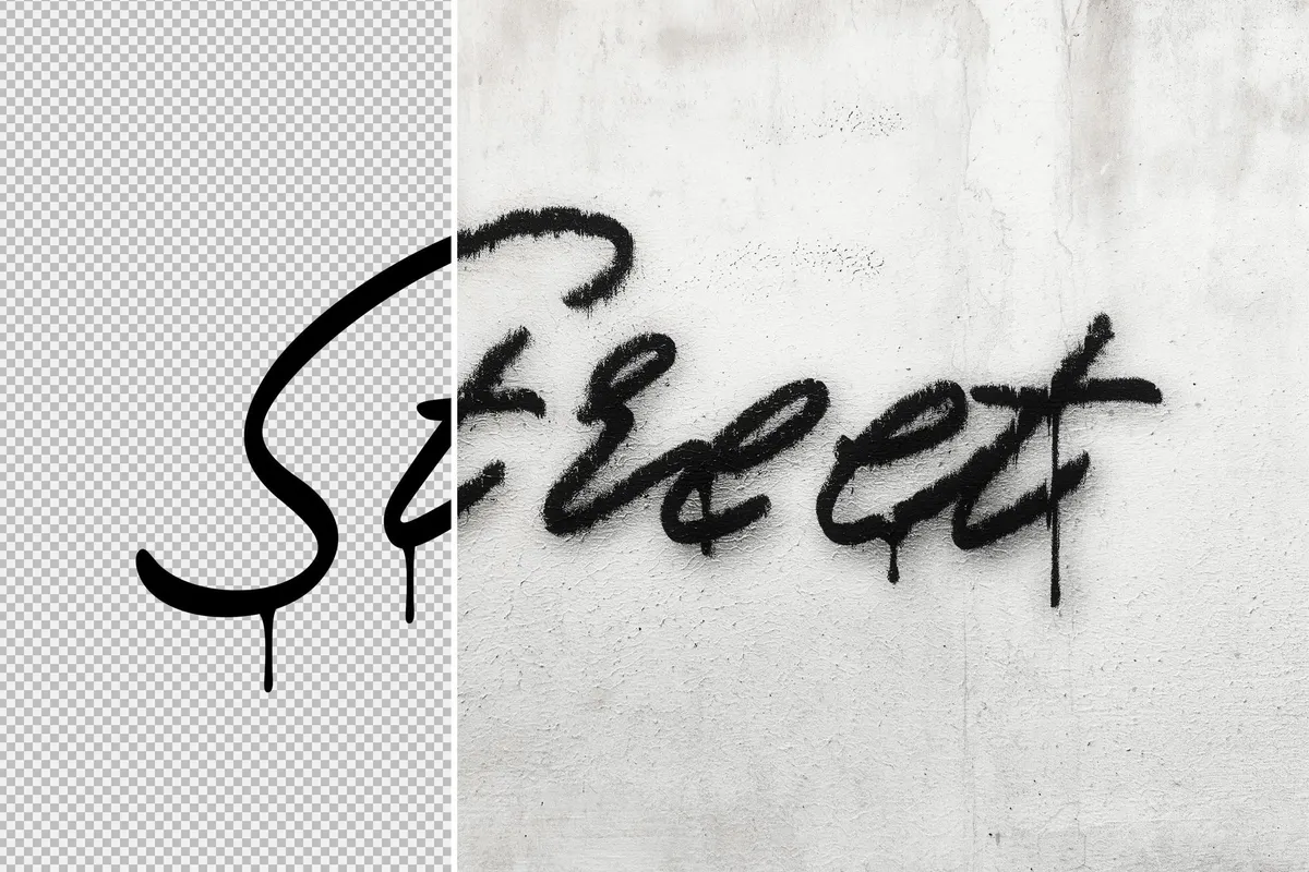 Graffiti Text & Logo Effect