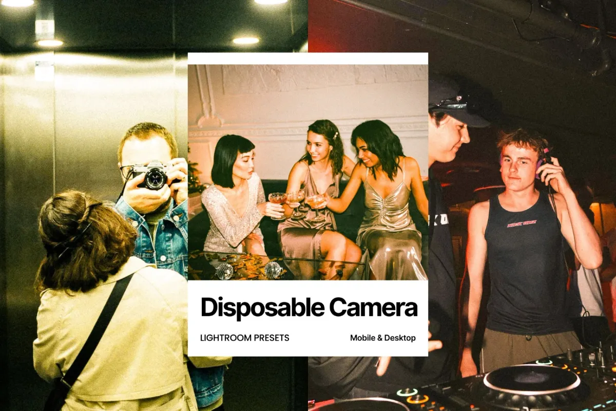 Disposable Camera Lightroom Presets