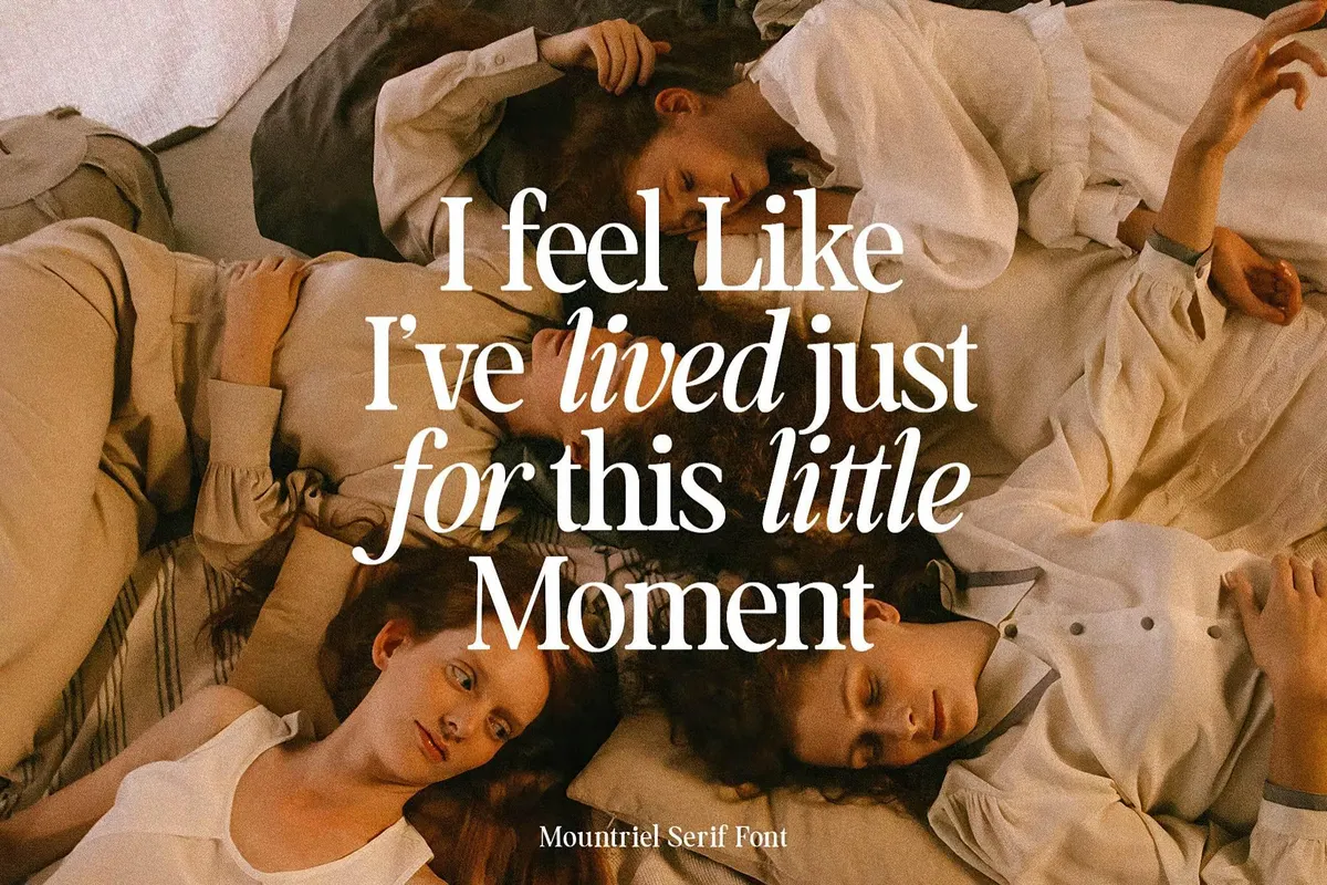 Mountriel — Classic Serif Font