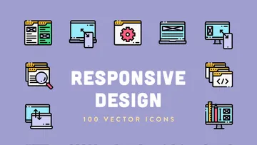 Responsive Design Vector Icons
