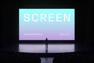Stage Screen Mockup