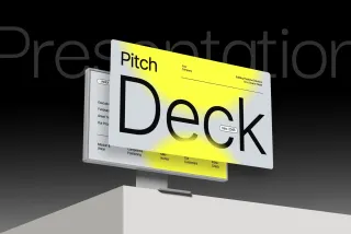Interactive Morph Modern Pitch Deck Powerpoint