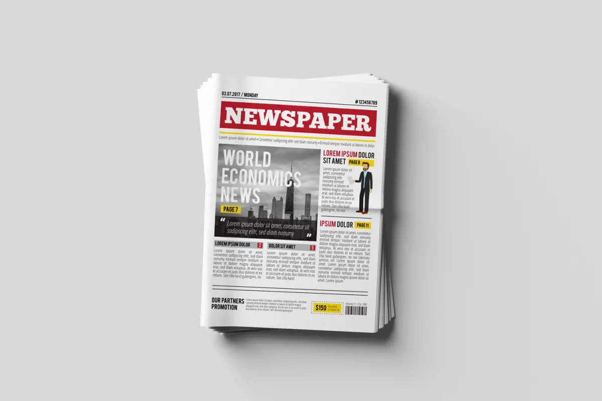 Newspaper Mockups