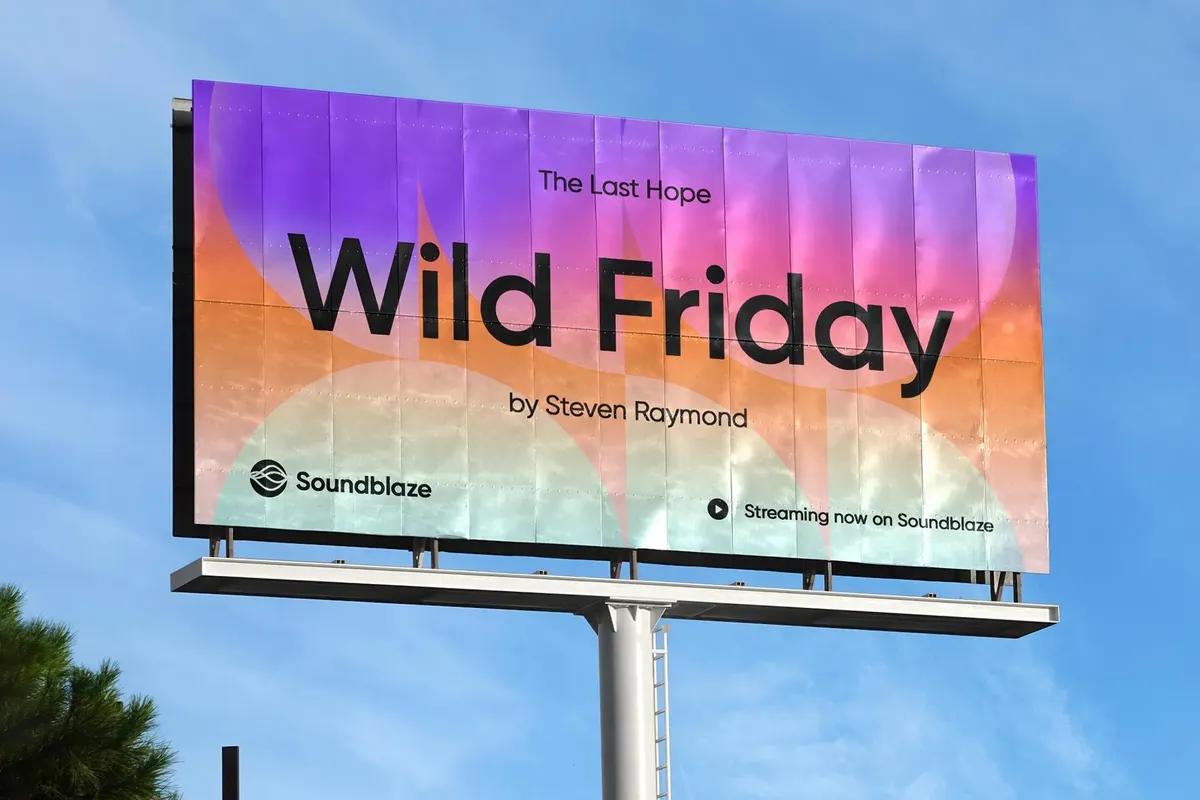 Billboard Street Mockup