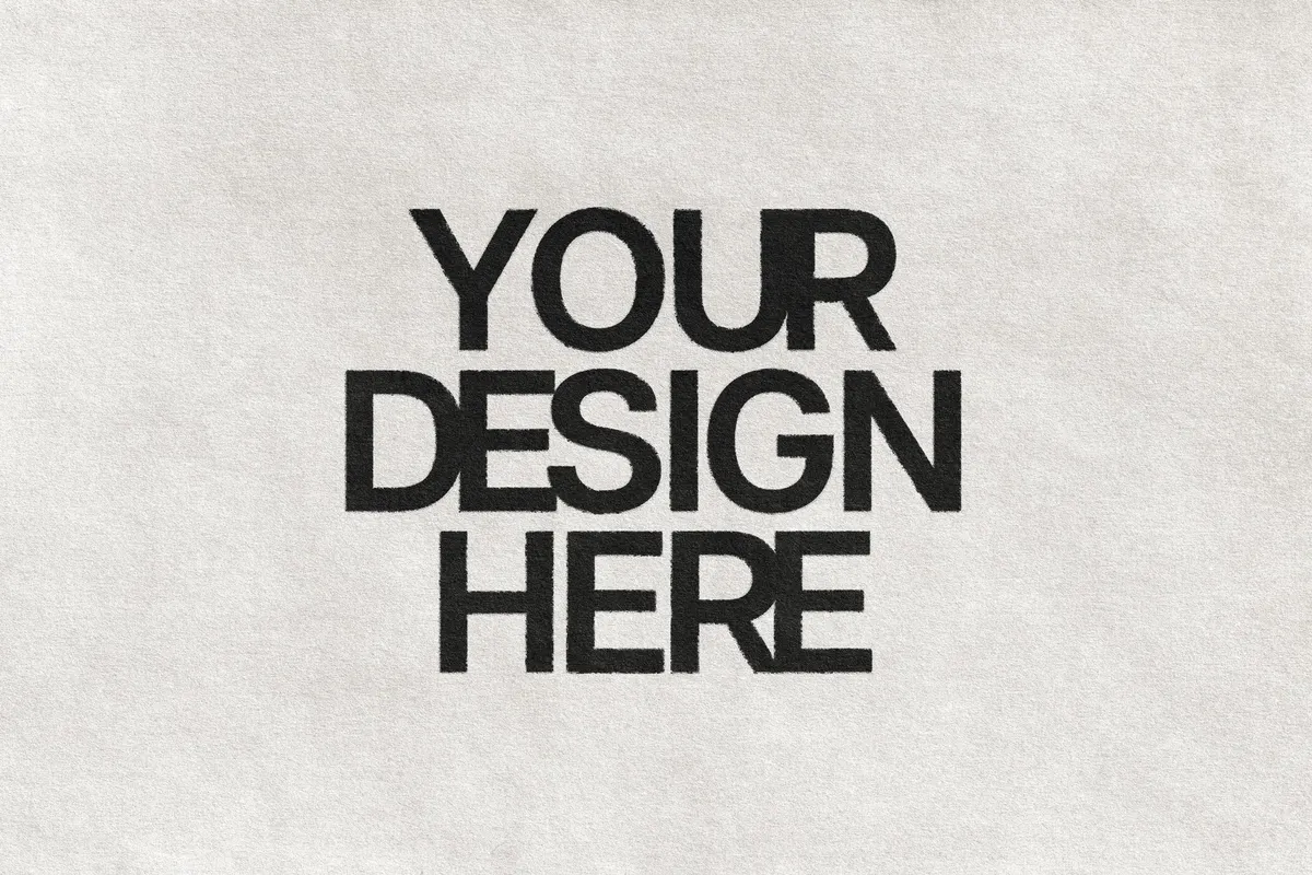 Ink Bleed Text & Logo Effect