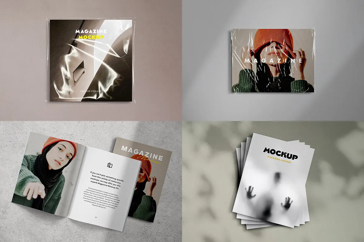 Print Showcase Mockup Bundle