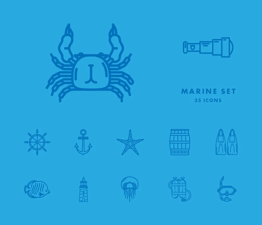 280 Vector Line Icons Pack