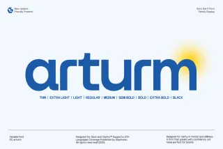 GC Arturm – Modern Variable Sans