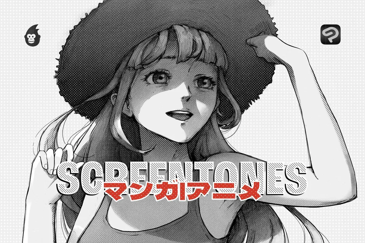 Manga Screentone Clip Studio Brushes