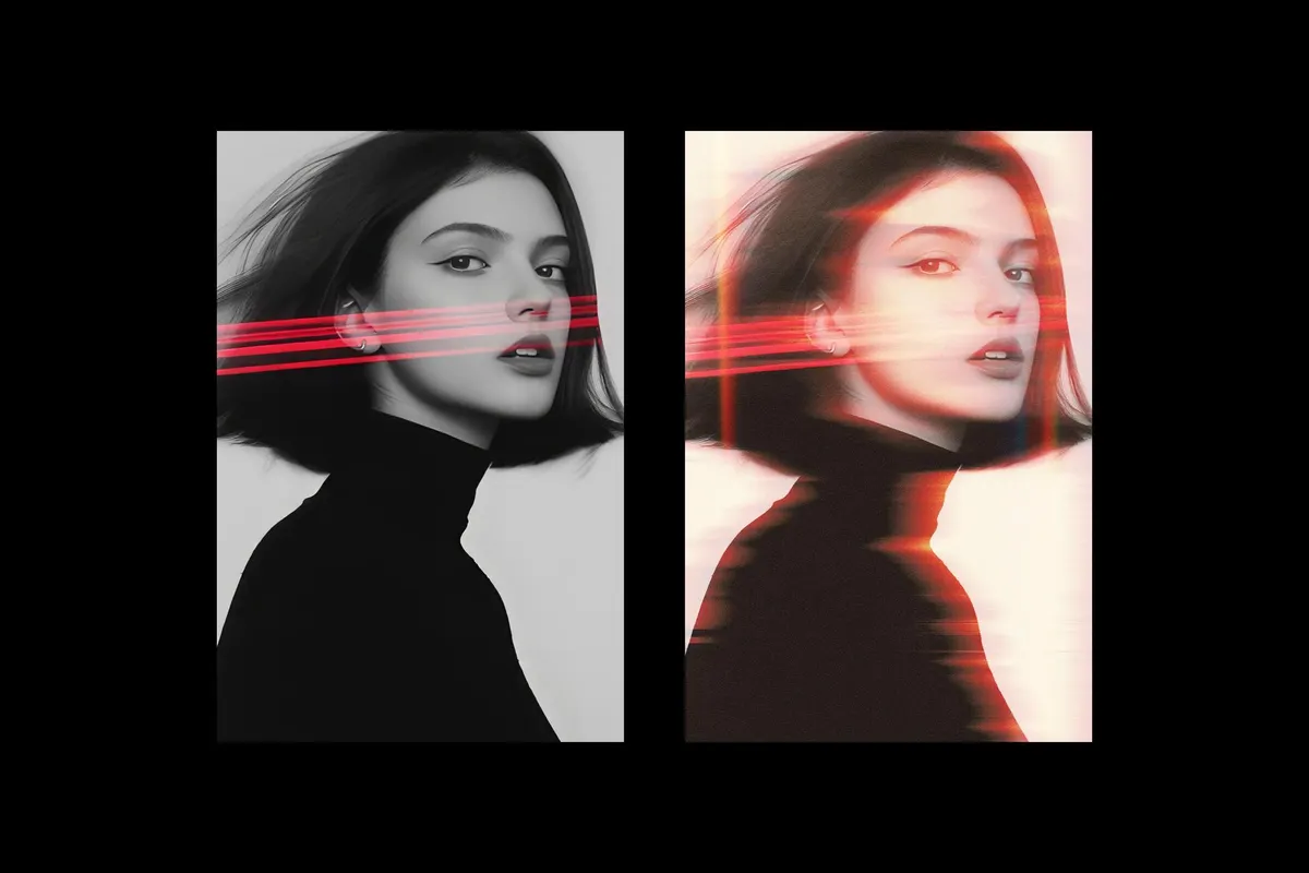 Blur Motion Photo Effect