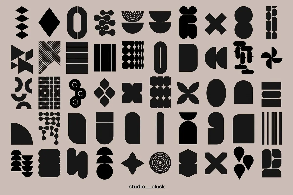 Geometric Masks Collection