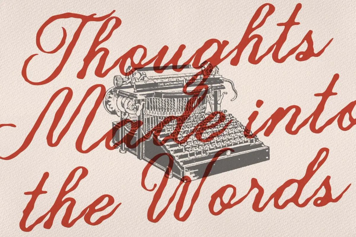 Palmeria a Textured Handwriting Font