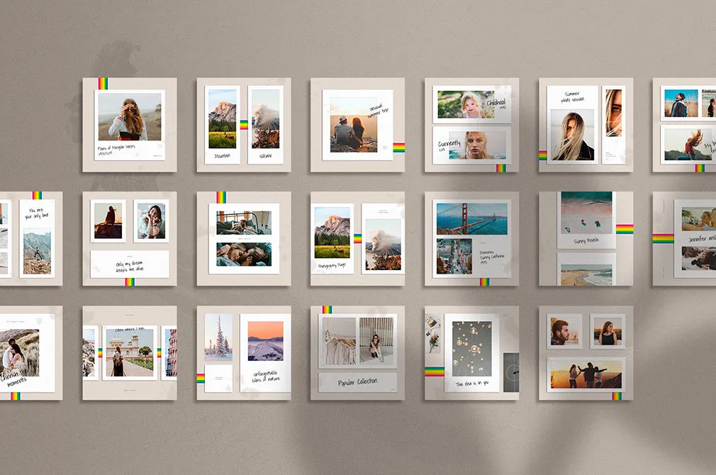 Polaboard Instagram Templates