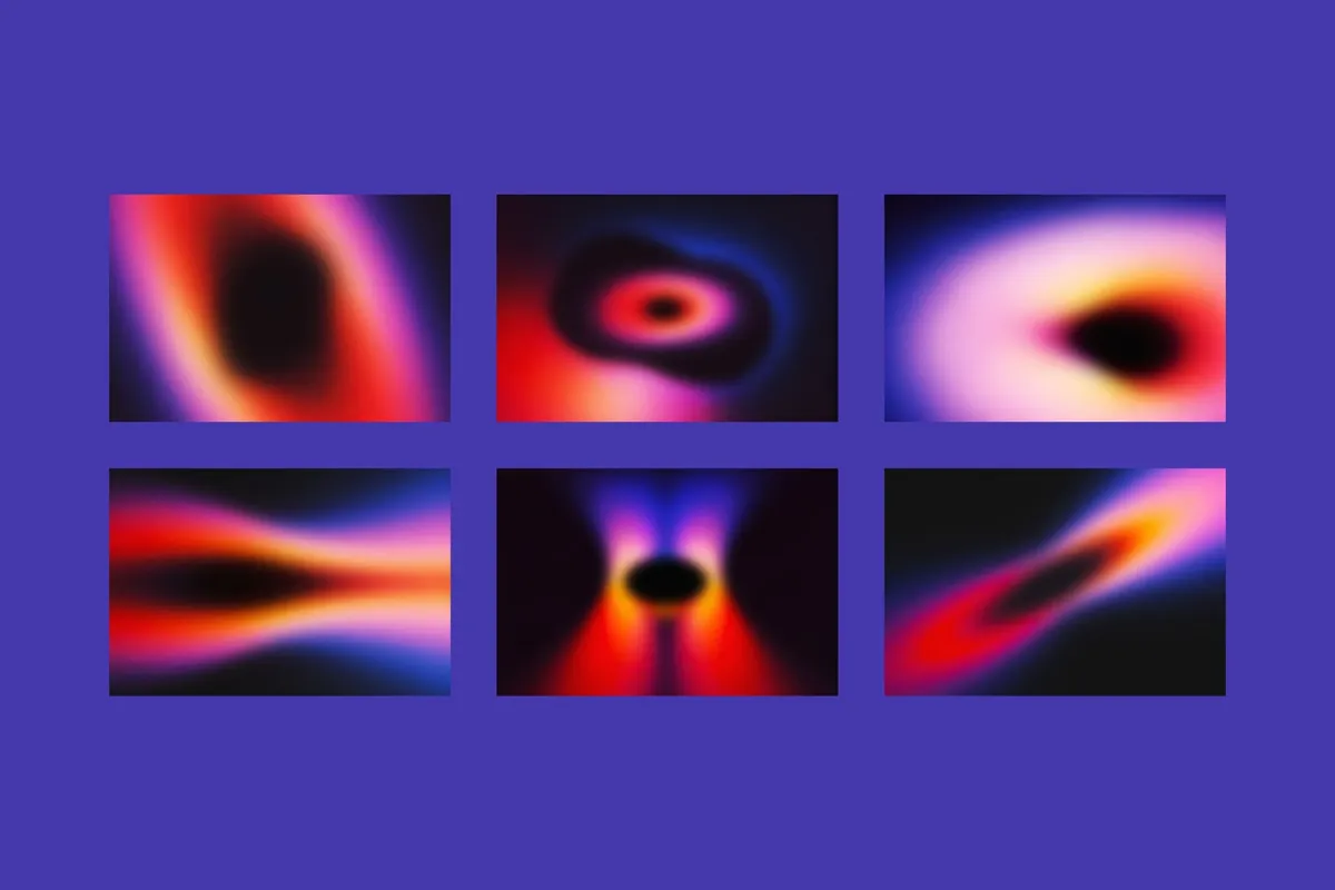 Modern Mesh Gradient Textures