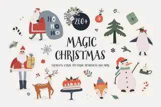 Christmas Magic — Winter Graphic Set