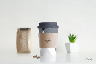 Paper Hot Cup Mockup