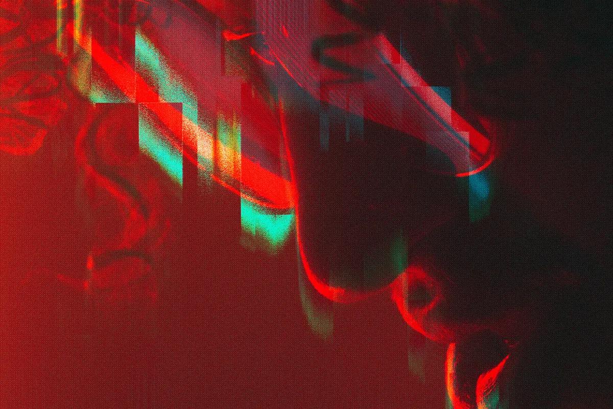 Distortion Glitch Photo Effects