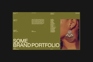 Some – Minimal Brand Portfolio Keynote Template