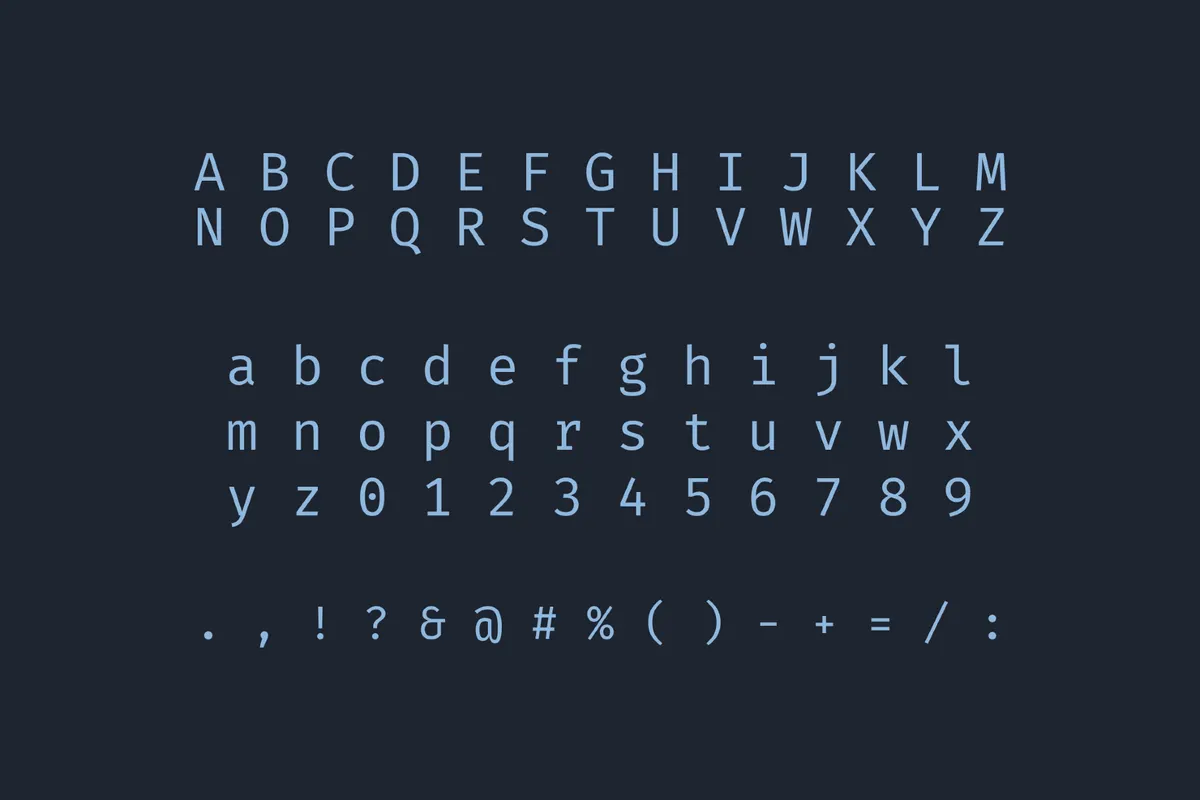 Fira Mono - Tech Sans Font