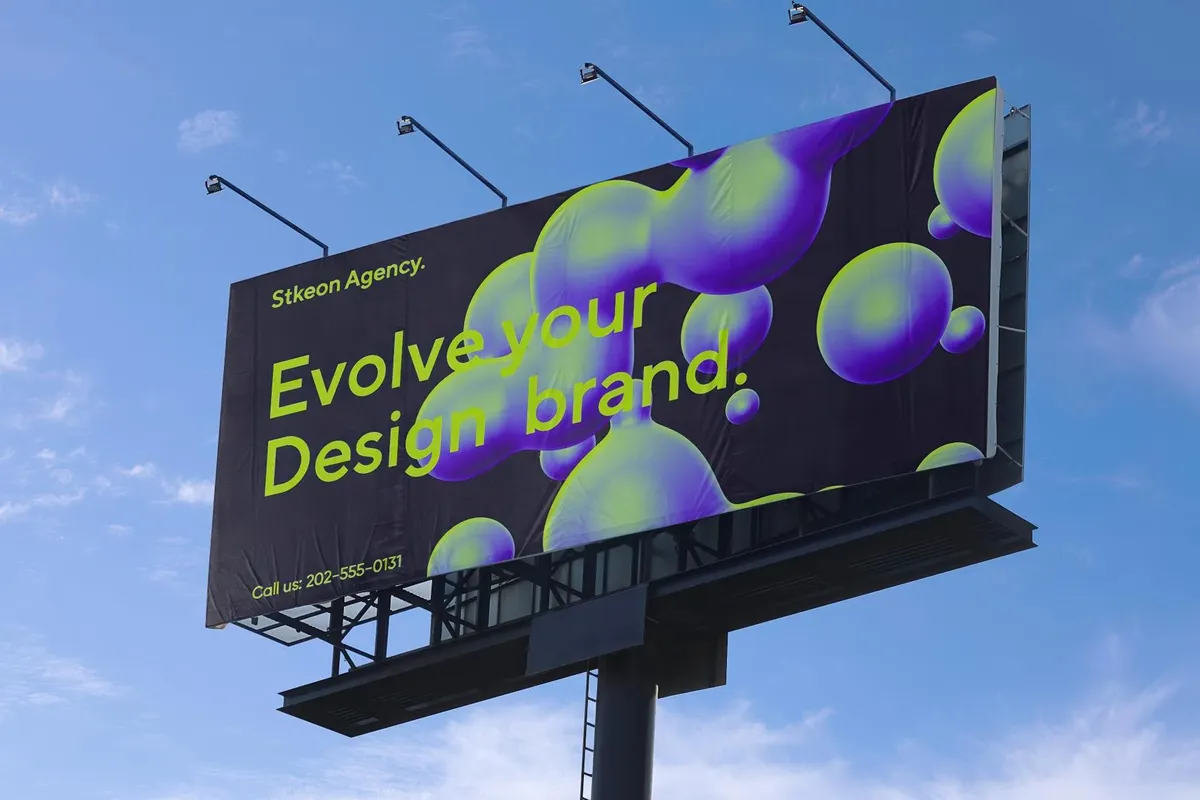 Urban Billboard Mockup