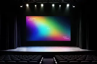 16:9 Stage Screen Mockup