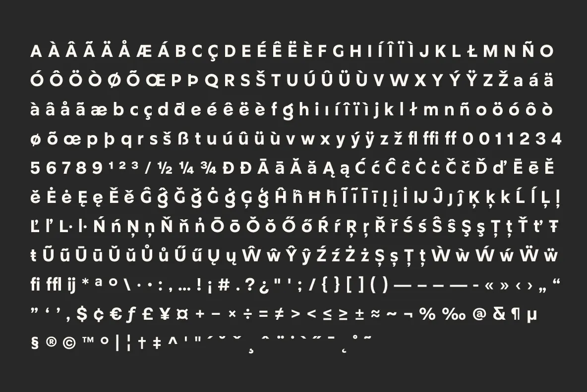 Granse - Modern Sans Serif Font