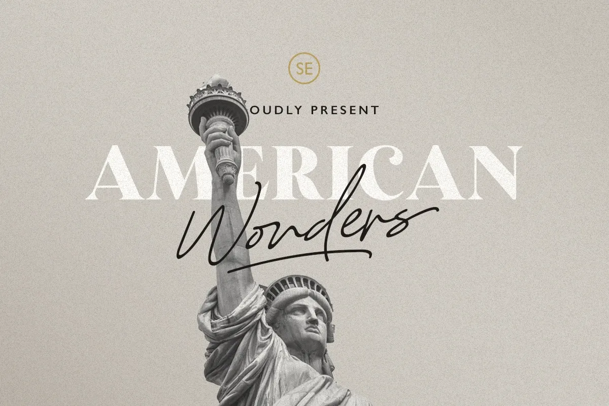 American Wonders - Font Duo