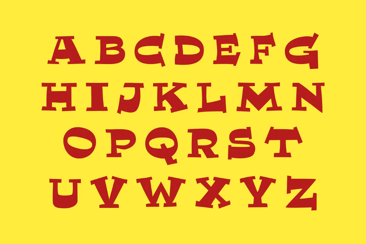 Mitica - Retro Cartoon Font