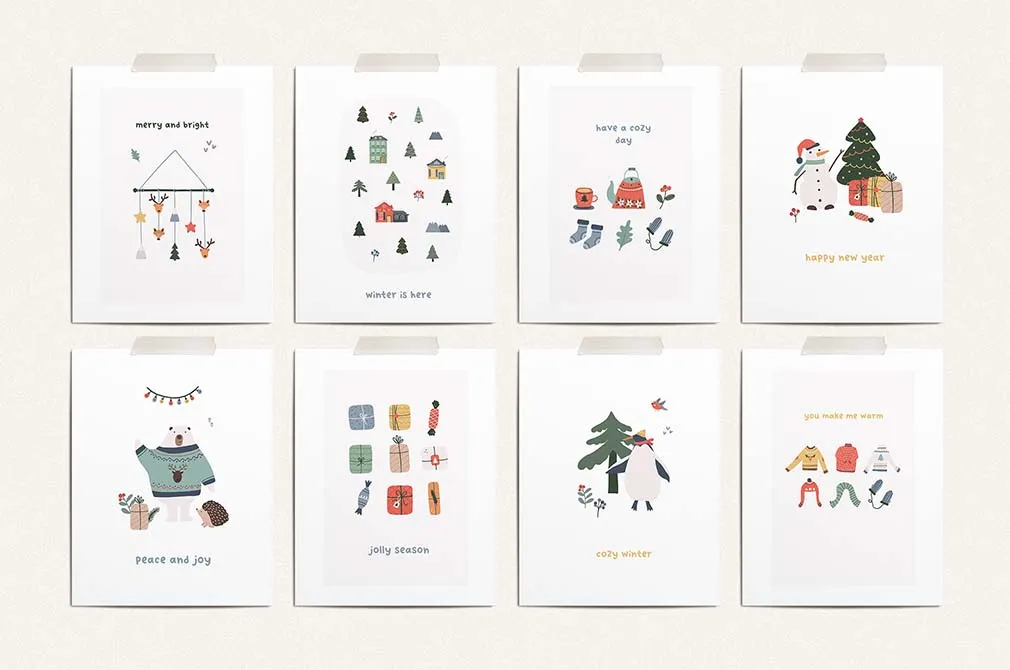 Christmas Magic — Winter Graphic Set