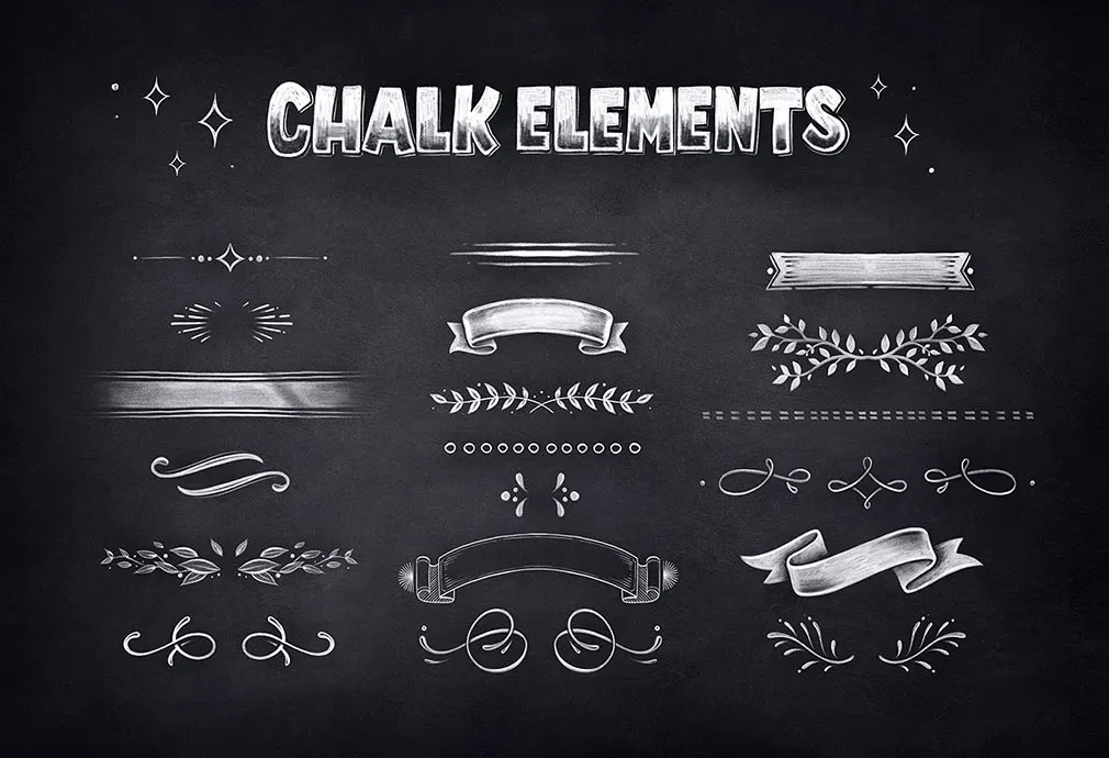 Chalk Lettering Procreate Brushes