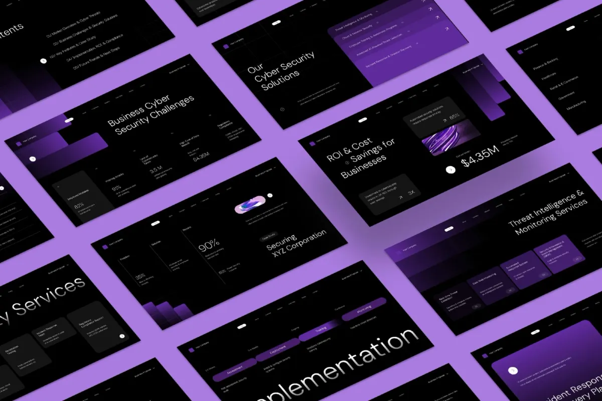 Cyber Security Proposal Keynote Template