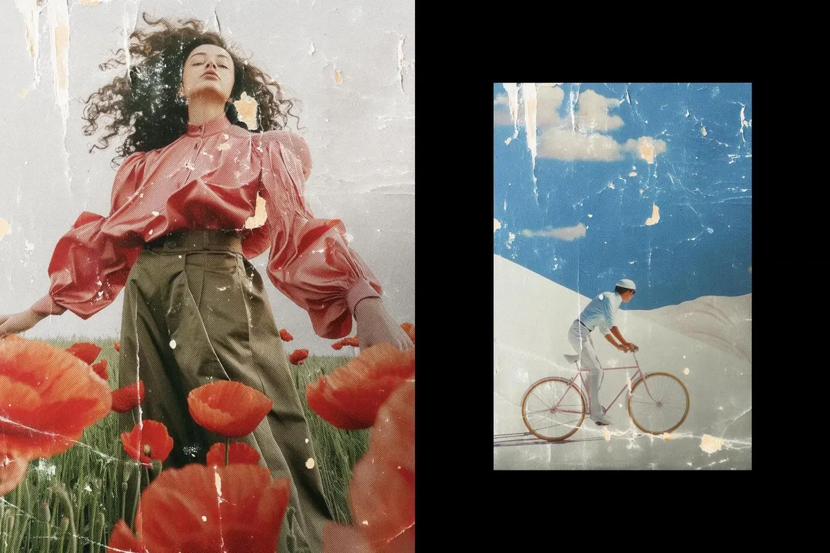 Worn Cover Photo Effect