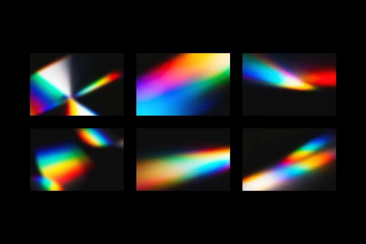 Rainbow Leaks Texture Collection