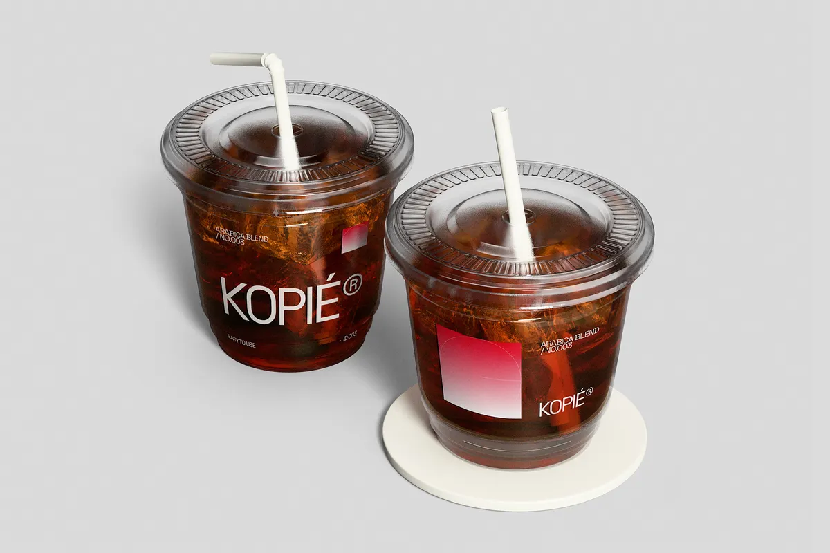 Plastic Coffee Cup Mockups