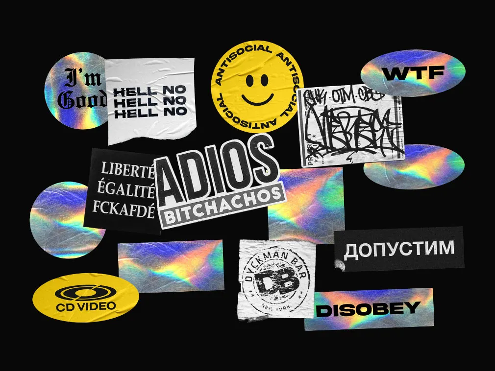 WHYTE Collage Graphic Pack