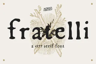 Fratelli Serif font Extras