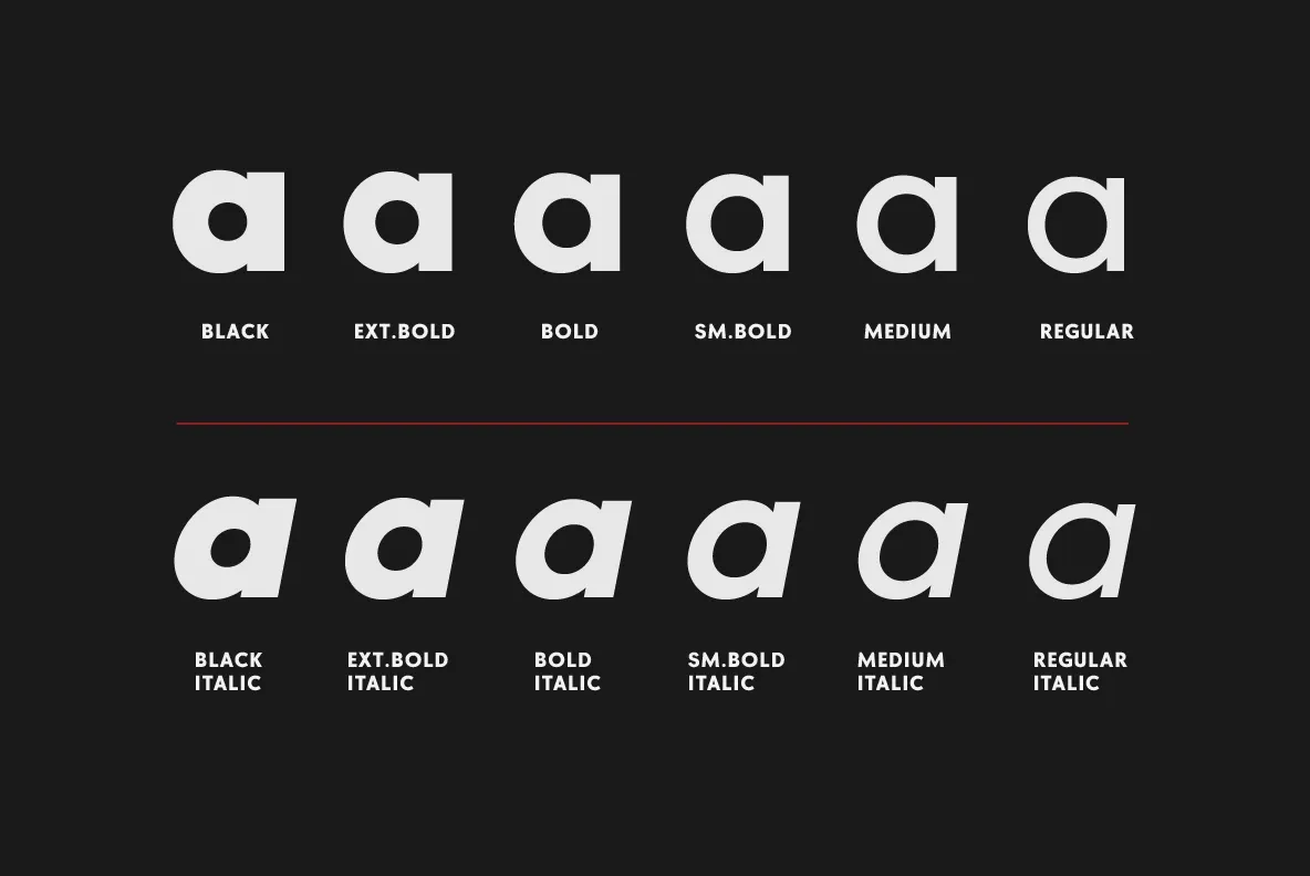 Mantri – Geometric Sans Font Family