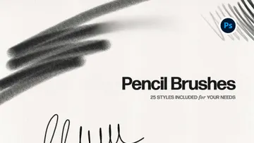 Pencil Photoshop Brushes