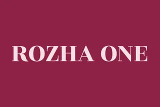 Rozha One - Free Display Serif Font